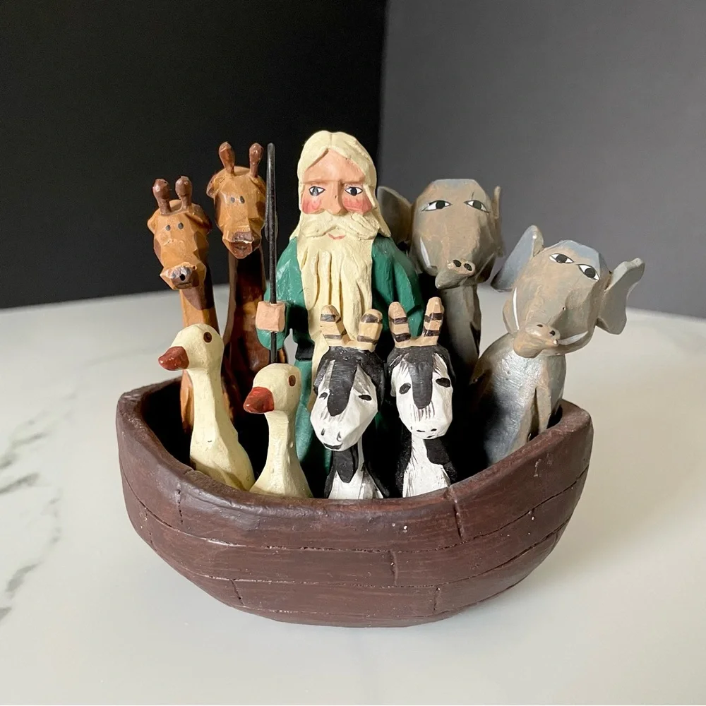 Noah's Ark Small Figurine by House of Hatten